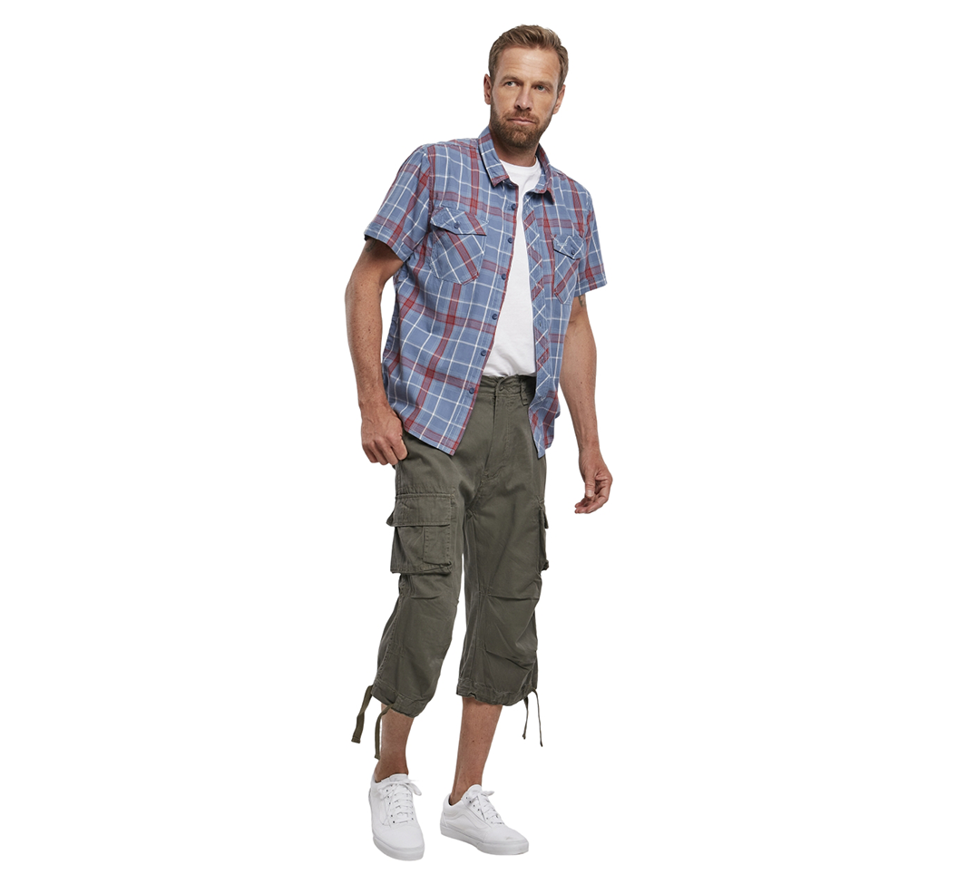 ZNU Mens 3/4 Long Length Shorts Elastic Waist Cotton Linen Baggy Three  Quarter Pants - Walmart.com