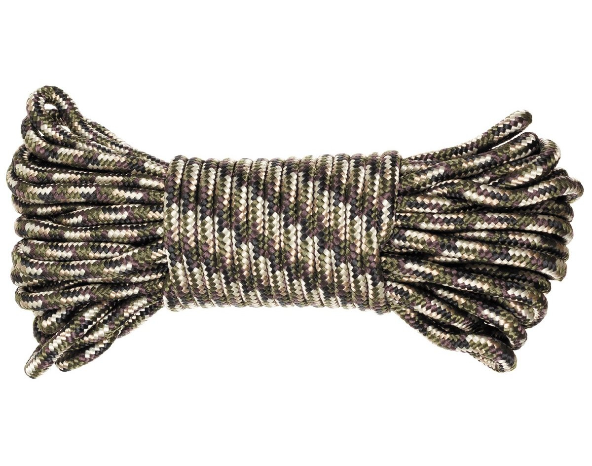 Camouflage rope 15m