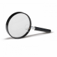 Magnifier with handle, diameter 90mm with 2x and 4x magnification - LU3