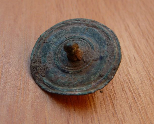 Fragment římské kruhové spony