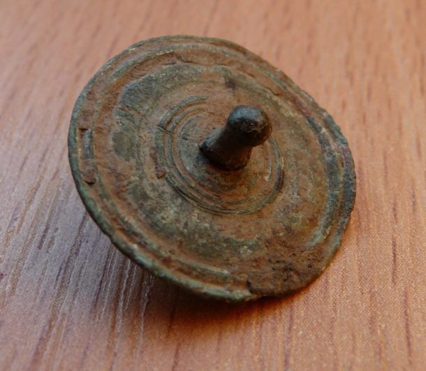Fragment římské kruhové spony