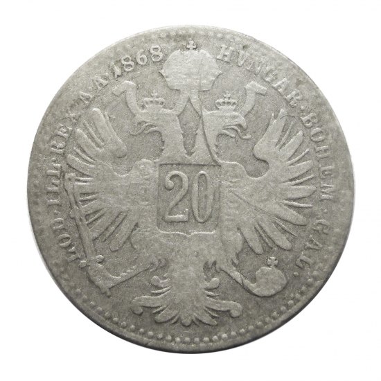 20 kreuzer - 1868