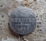 6 Kreuzer 1849 A 