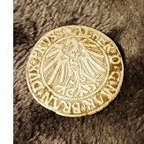 Albrecht von Brandenburg 1543 Silber groschen