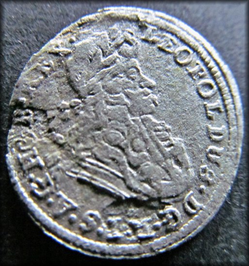 1 krejcar 1697 Leopold I.