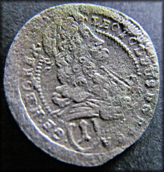1 krejcar 1696 Leopold I.