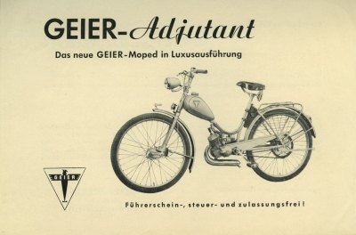 Znak motocyklu GEIER