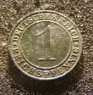 Výmarská republika - Německo (1918–1933) 1 Reichspfennig (Říšký pfennig) (č. 2736