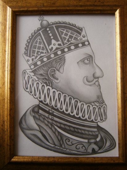 Krejcar 1624 Ferninanda 2 + kresba