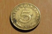 5 Pfennig 1938 A