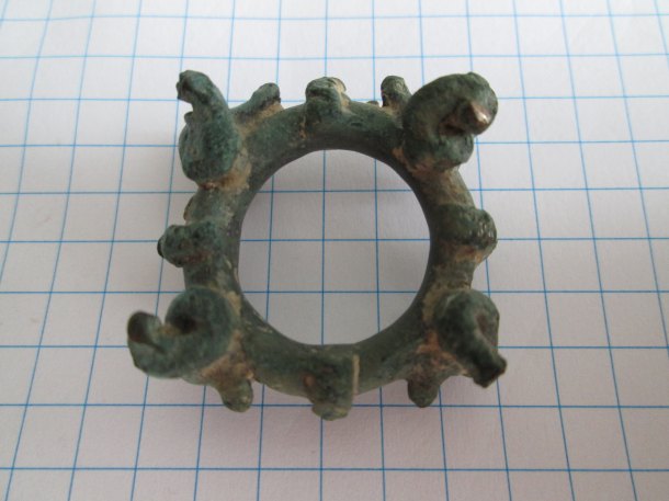 Keltský zoomorfní amulet.