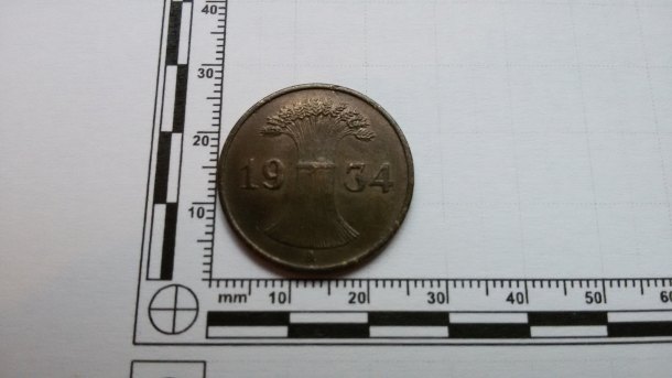 1 Reichspfennig 1934