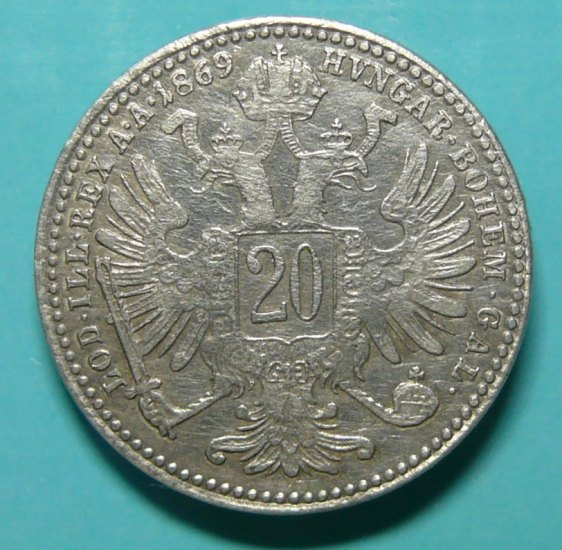 20 Kreuzer 1869
