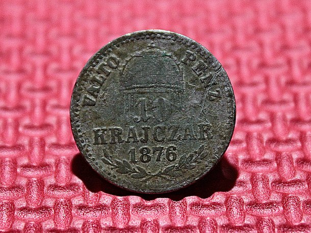 10 krejczár - 1876 ražba 510 000 ks.