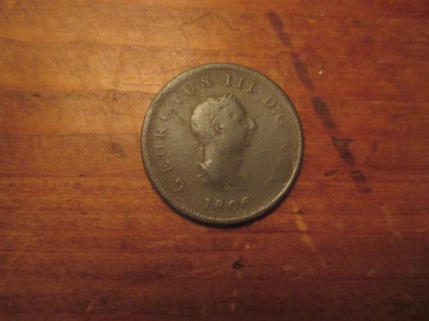 George III one penny