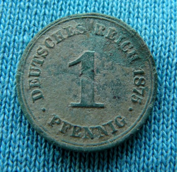 1 pfennig-1875