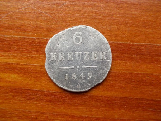 6 Kreuzer (Šestikrejcar) 1849