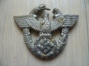 Schutzpolizei čepicový odznak 