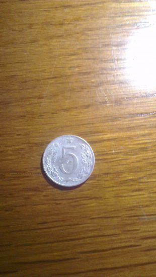 Moja prva minca :D