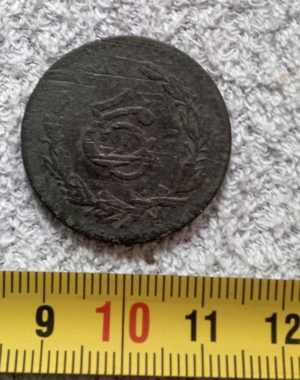 5 mexickéch centů 1917