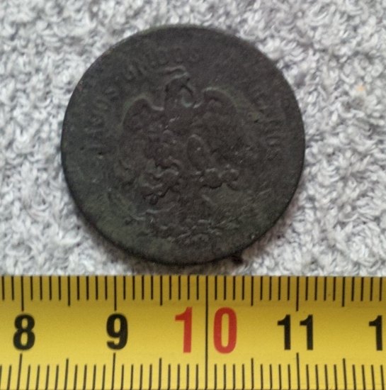 5 mexickéch centů 1917