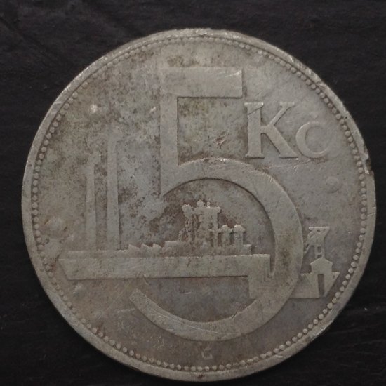 5 Kč (pětikoruna) 1930