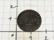 1 pfennig 1911 ( Vilem II Pruský )
