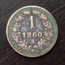 1 krejcar 1860