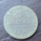 1 krejcar 1851