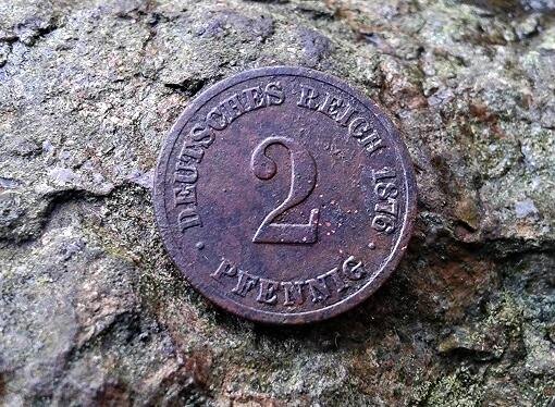 2 pfennig 1876