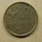 Francie 10 francs 1951