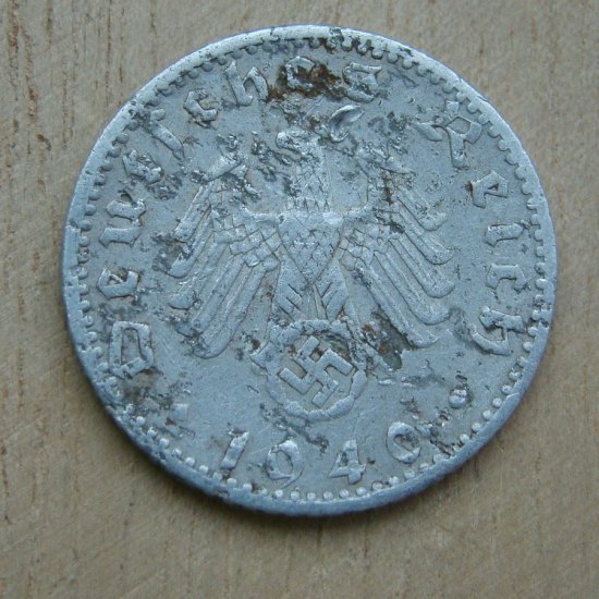 50 reichspfennig 1940