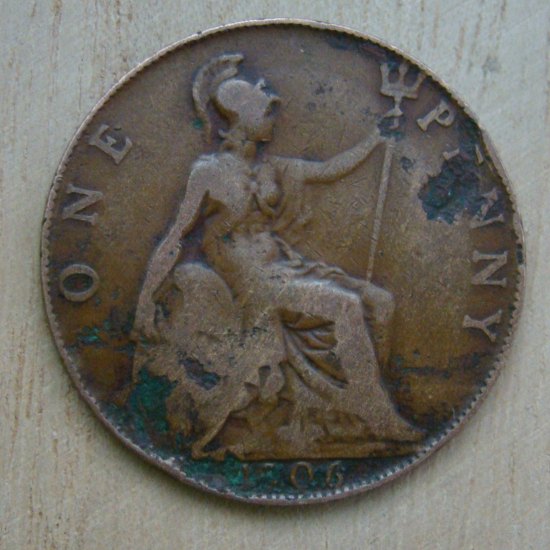 1 penny 1906