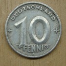 10 pfennig 1949