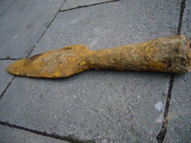 Kopí středověk délka 36cm