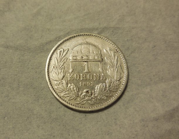 1 korona 1893 ražba č.2