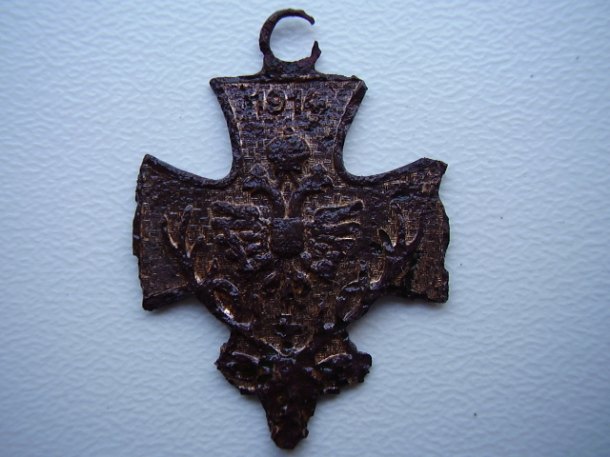 Patriotische abzeichen  St. Hubertus - Kriegskreuz 1914