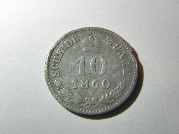 10 Krejcar 1860