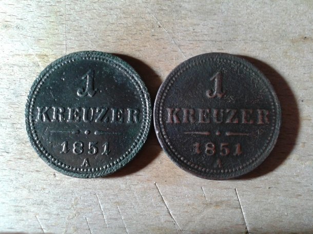 1.kreuzer 1851