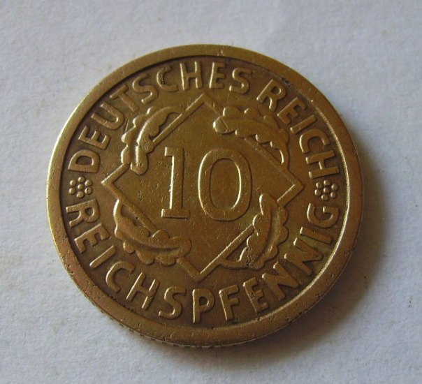 10 říšských feniků 1925