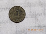 1 pfennig 1890