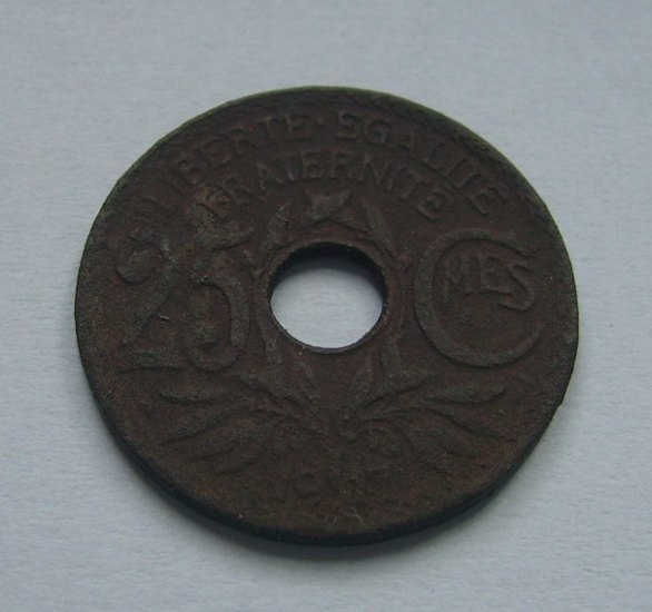 25 Centimes 1917