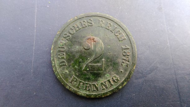 2 Pfennig  Prusko 1875