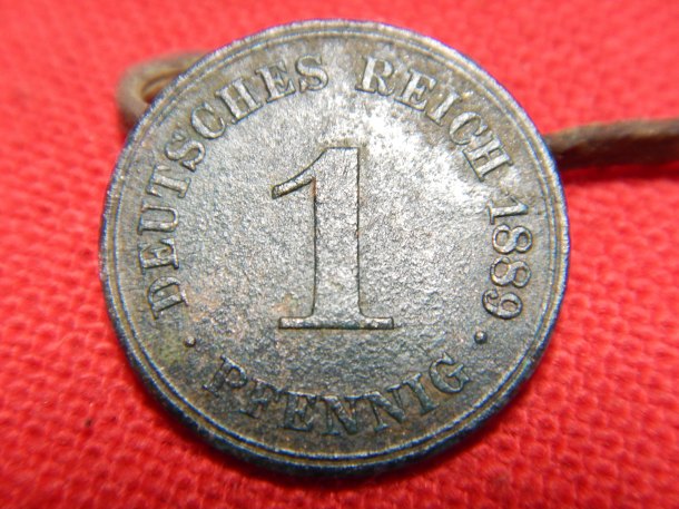1 pfennig 1889 A