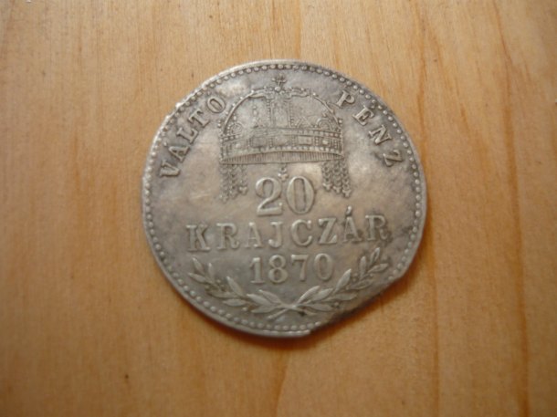 20 Krajczár 1870