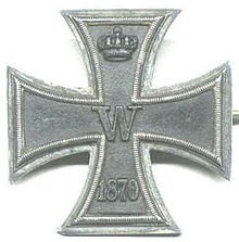 Prusko - železný kříž -odznak
