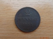 2 pfennige 1851