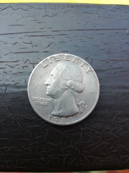 Quarter dollar 1981