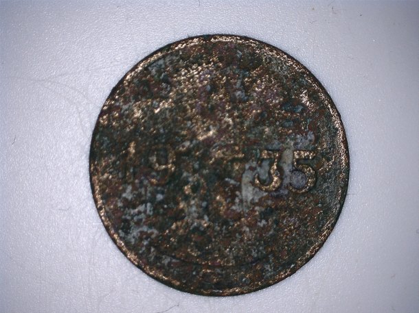 1 Pfennig 1935 G