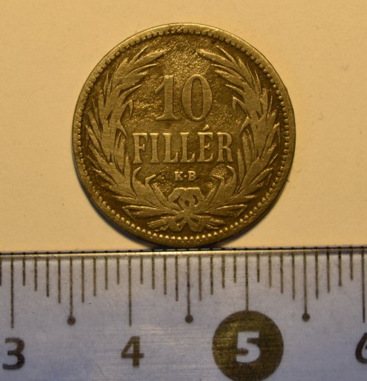 10 Fillér 1892